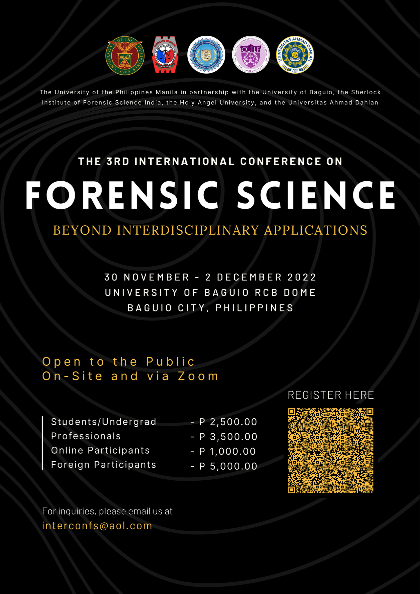 International Conference in Forensic Science 2022 UP Alumni Website