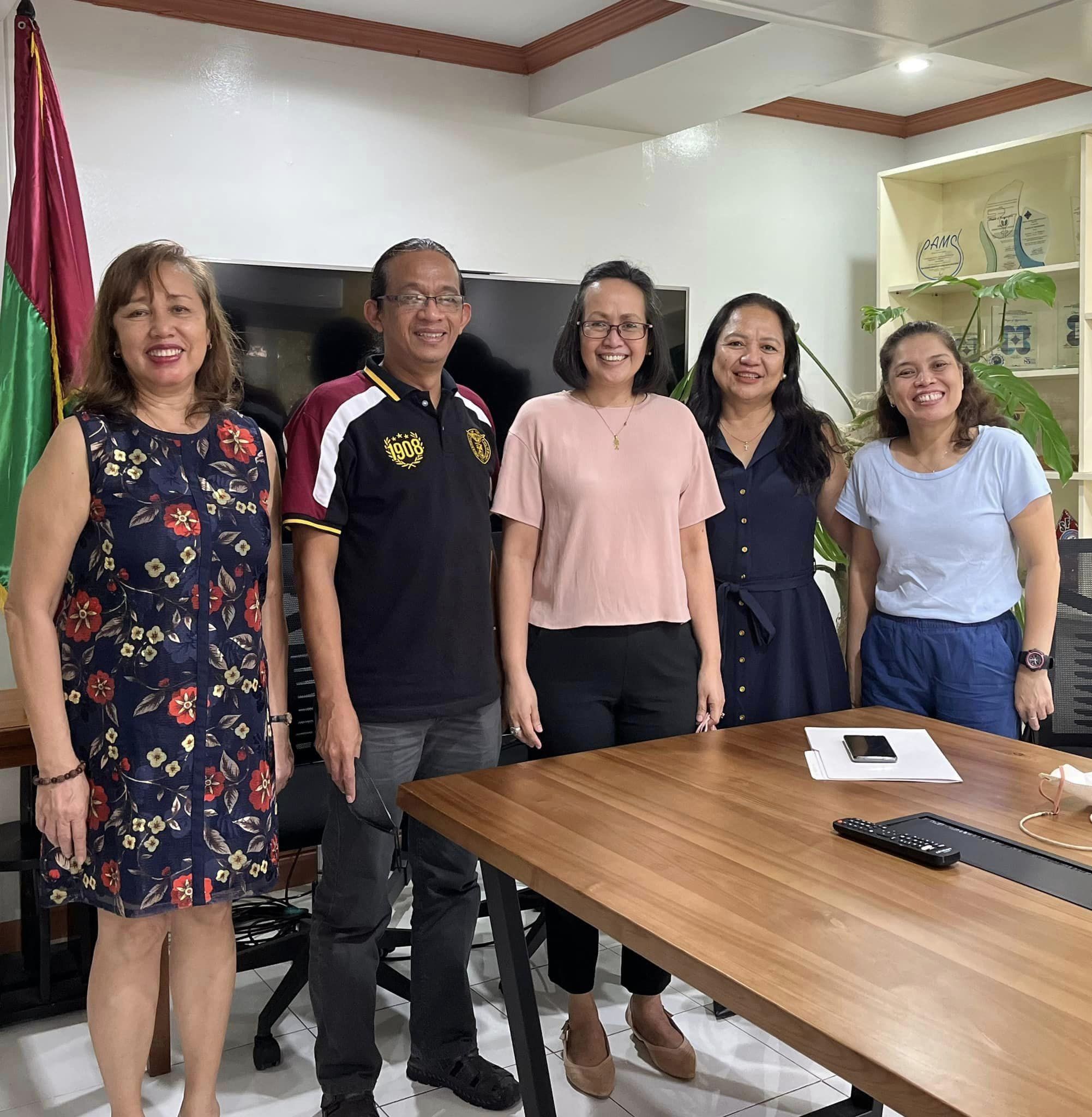 AGAP Scholarship Committee Head And UP Visayas Alumna Visits UP ...