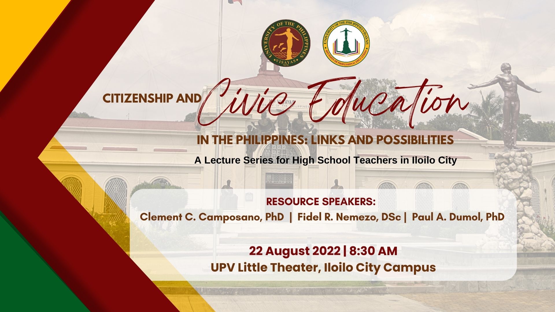 “Citizenship and Civic Education in the Philippines: Links and ...